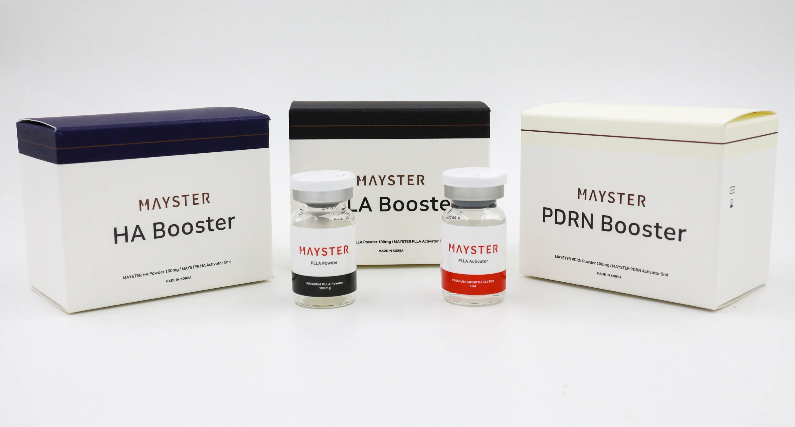MAYSTER PDRN / HA / PLLA SKIN BOOSTER SET